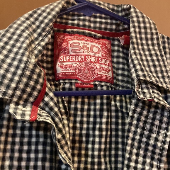Superdry Checked Shirt - Picture 3 of 4